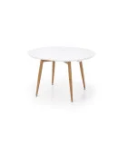 FOLDING TABLE EDWARD, TOP - HONEY OAK / WHITE; LEGS: HONEY OAK order